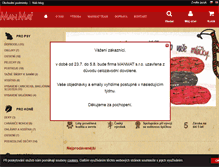 Tablet Screenshot of manmat.cz