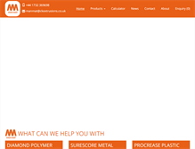 Tablet Screenshot of manmat.com